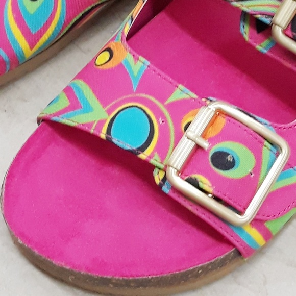 SHAGADELIC 1left Floral Earth SandalsNWOT - Picture 3 of 12